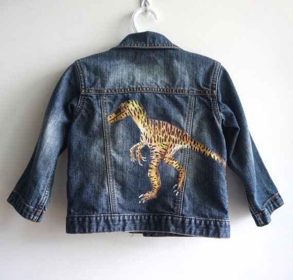 raptors jean jacket