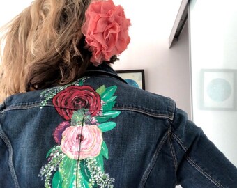 One of a Kind Women's Hand Painted 