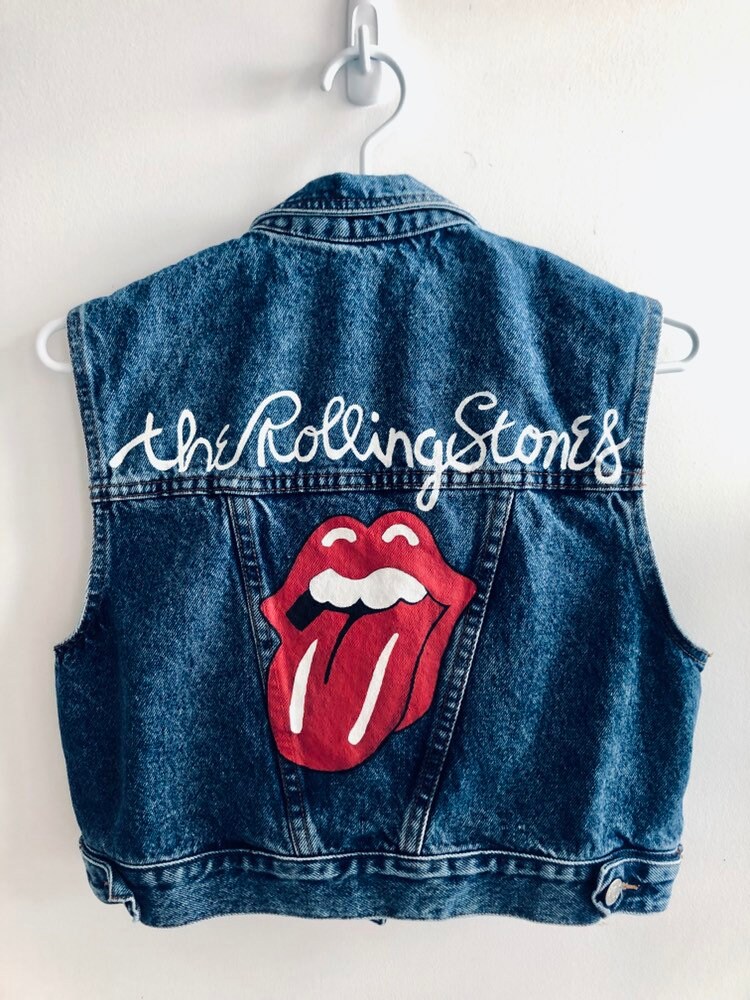 Customizable Hand Painted Women's Denim 