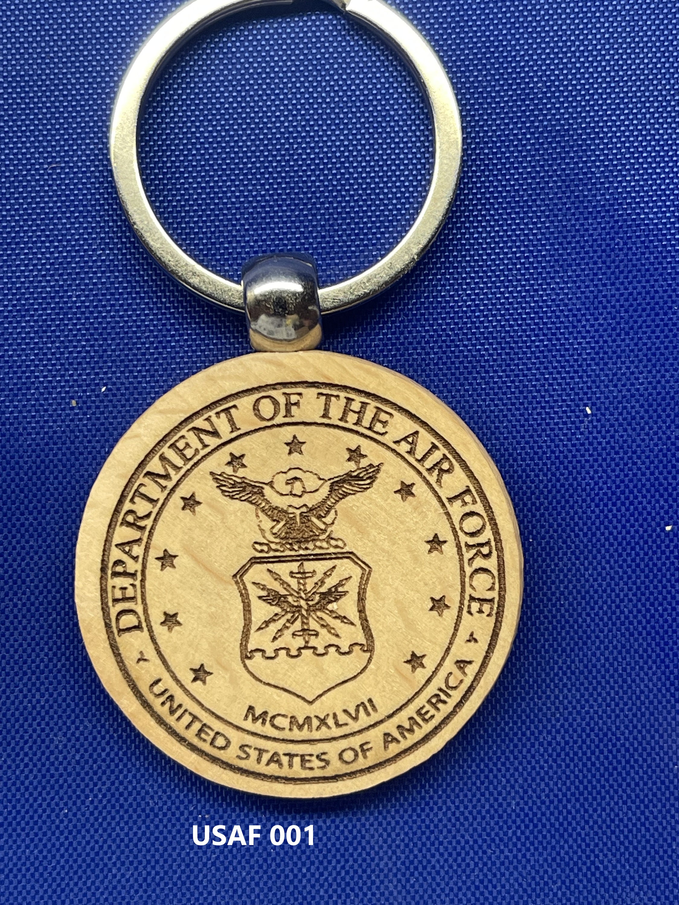 Engraved Wood Military Keychain: USMC Veteran Gift - Etsy
