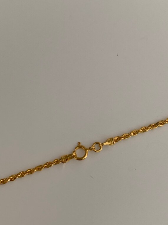 Gold necklace - Gem