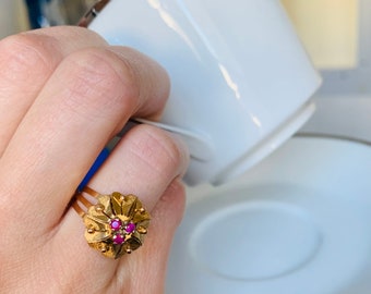 Antique Ruby Ring