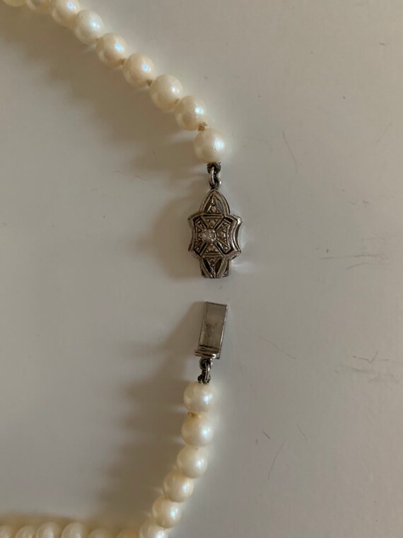 Vintage Pearl Necklace - image 6