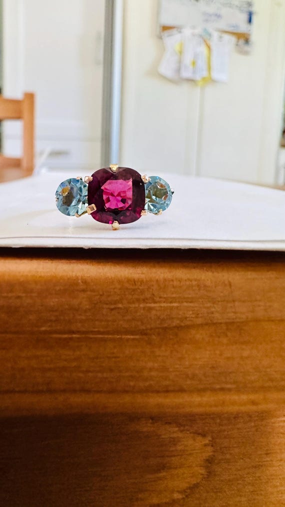 ruby vintage ring - image 10