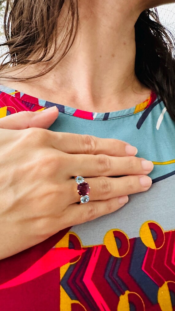 ruby vintage ring - image 2