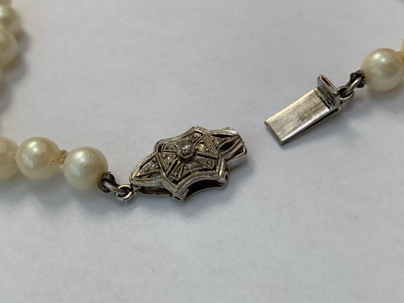 Vintage Pearl Necklace - image 9