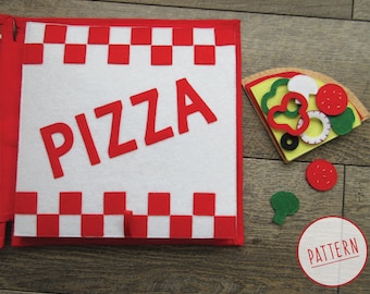 Pizzakarton Quiet Buchseite - MUSTER
