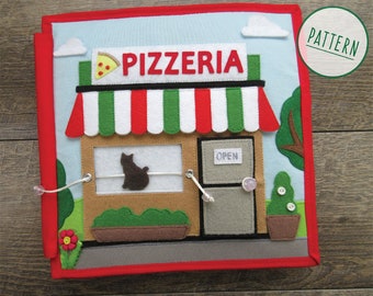 Pizzeria Storefront Quiet Buchseite - MUSTER
