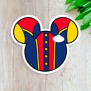 Disney Toy Story Land Costume Sticker / Disney Cast Member Sticker / Disney Sticker