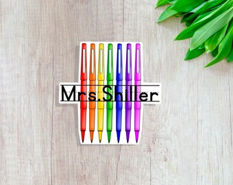 Flair Pen Sticker / Teacher Sticker