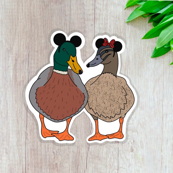 Disney Ducks Sticker / Mickey Ears Sticker / Disney Sticker