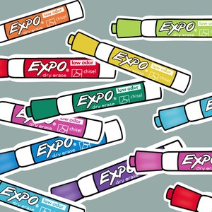 Dry Erase Markers PNG Files DIGITAL DOWNLOAD