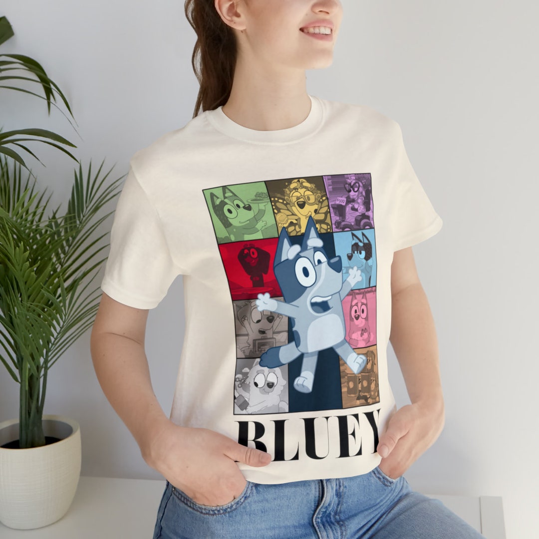 Bluey the Eras Tour Tshirt Bluey Shirt Bluey and Friends Shirt Teacher ...