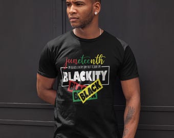 Camiseta Juneteenth, cultura negra, historia negra, camiseta Black Lives Matter, camiseta con melanina, chica negra, camiseta Free-ish