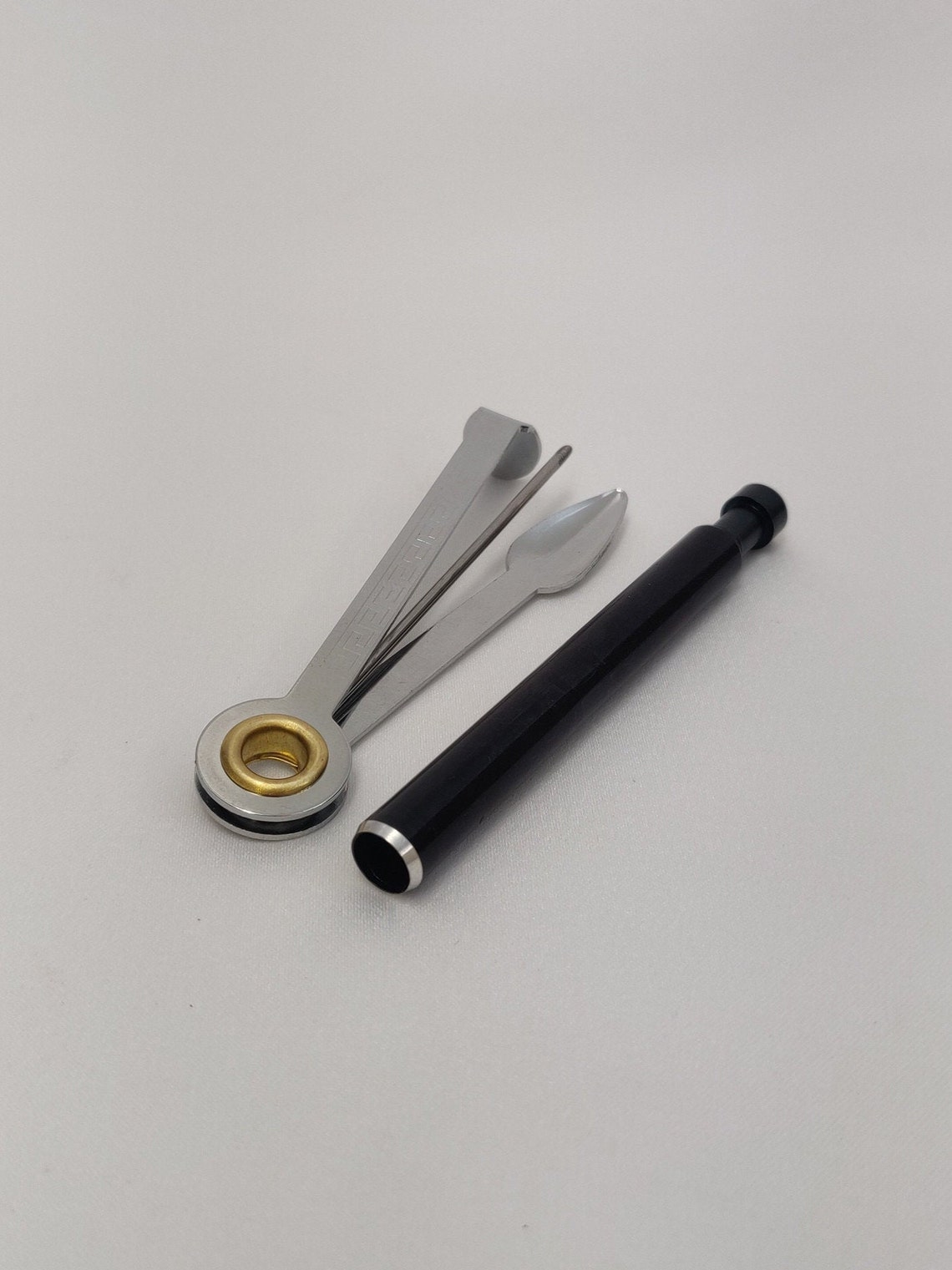 Black 3 Push to Clean Onehitter Pipe Cleaning Tool Etsy