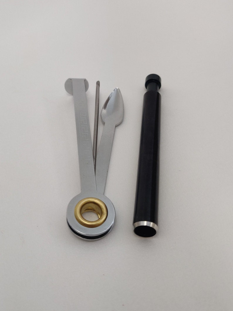 Black 3 Push to Clean Onehitter Pipe Cleaning Tool Etsy