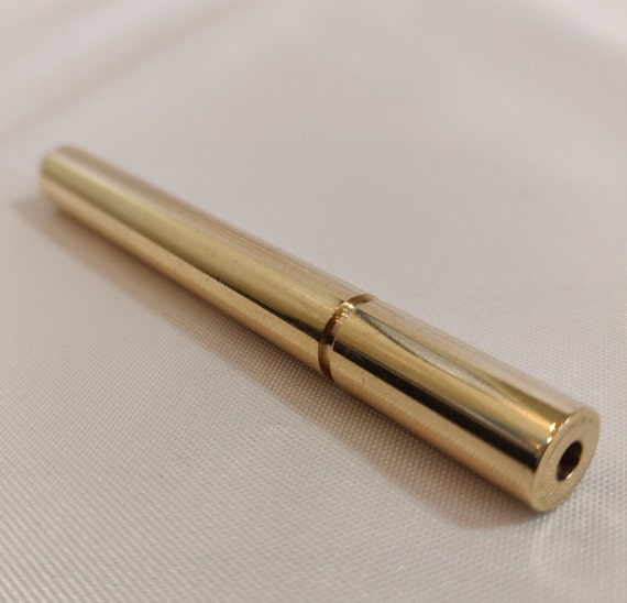 Very Unique Designs 3/" Brass One Hitter Pipe American Made F