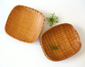 Square basket | Etsy