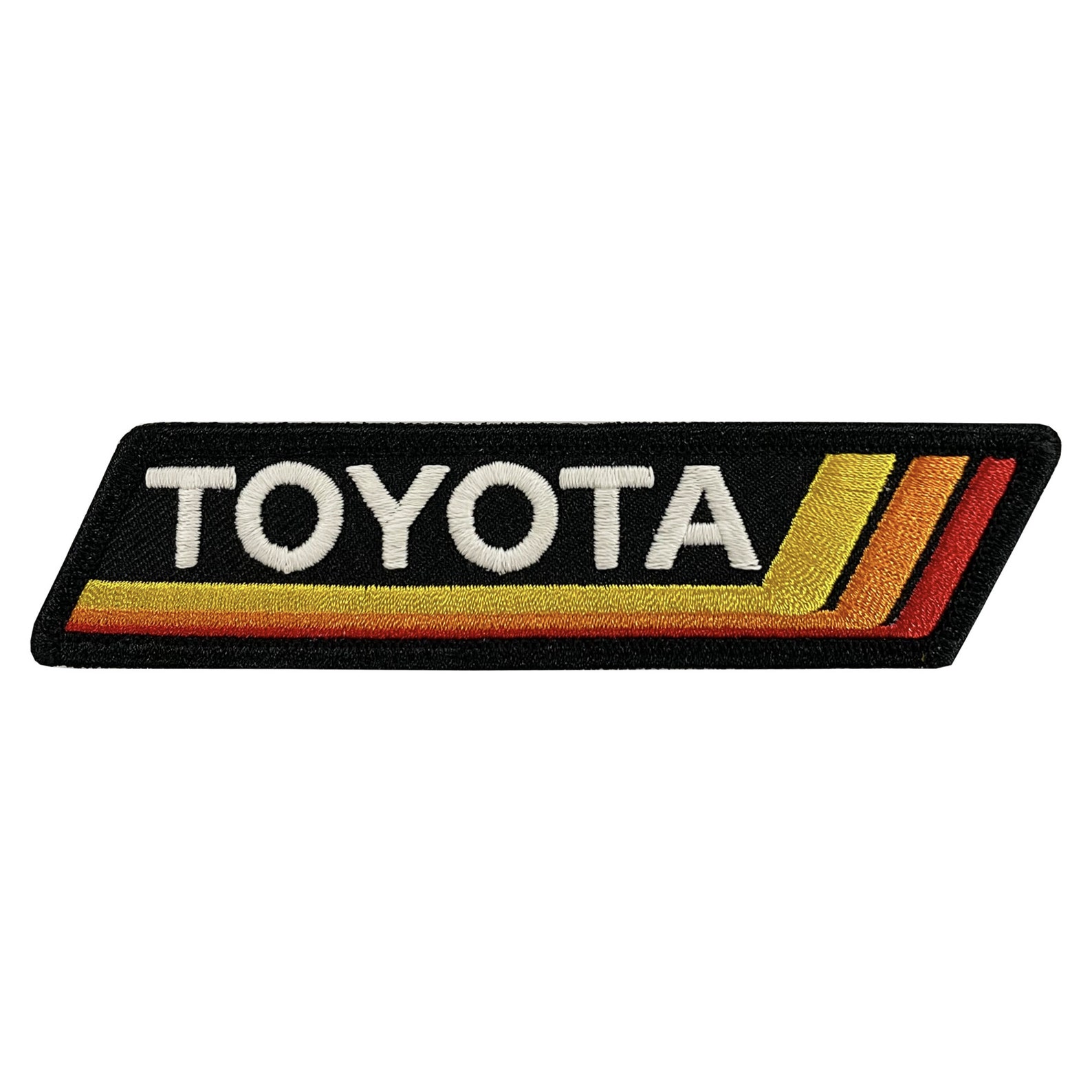 Toyota Retro Stripes Embroidered Patch | Etsy