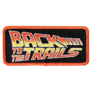 Back to the Trails Embroidered Patch