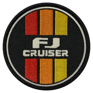 Toyota FJ Cruiser Retro Circle Embroidered Patch