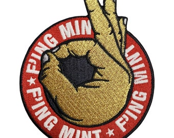 F'ing Mint Embroidered Glow Patch