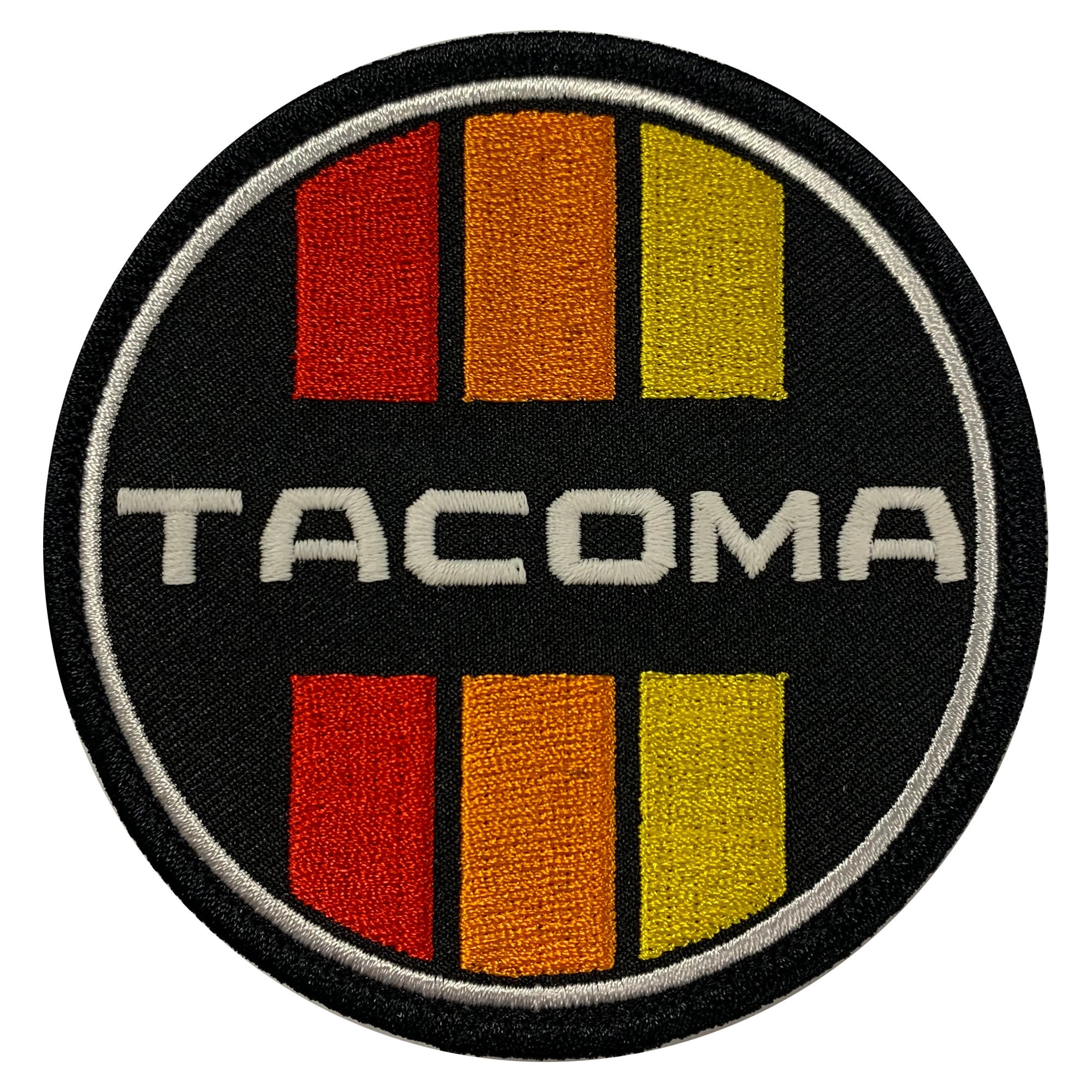 Toyota Tacoma Retro Circle Embroidered Patch - Etsy