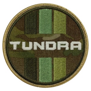 Toyota Tundra Camo Circle Embroidered Patch