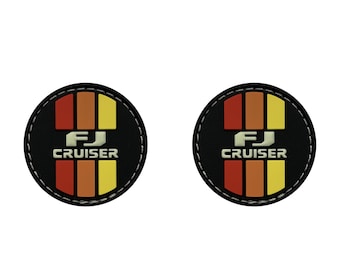 Toyota FJ Cruiser Retro Circle Ranger Eye Mini PVC Patches