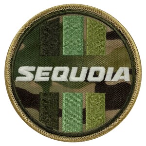 Toyota Sequoia Camo Circle Embroidered Patch