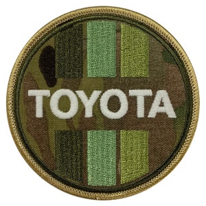 Patch bordado Toyota Camo Circle