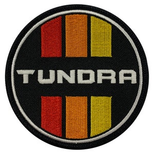 Toyota Tundra Retro Circle Embroidered Patch