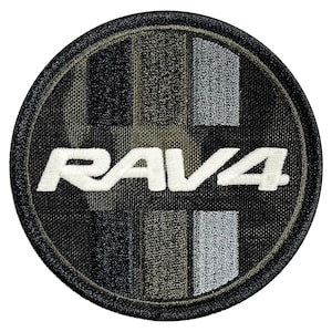 Toyota RAV4 Camo Circle Embroidered Patch