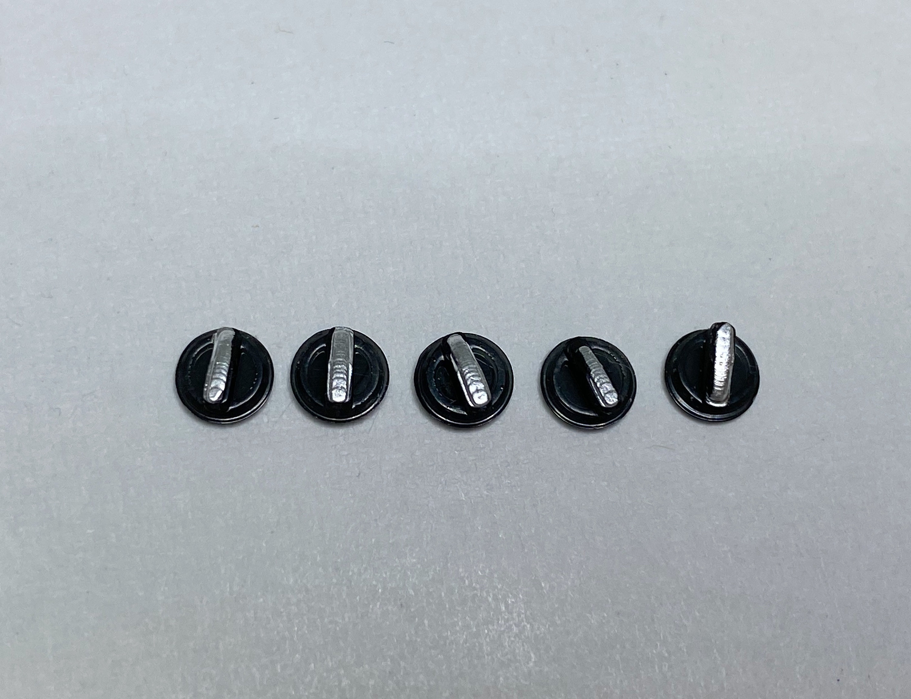 Dollhouse Stove KNOBS in Silver White Black or Gold Etsy