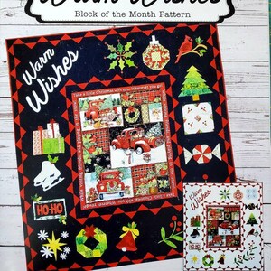 snowman sampler block of the month