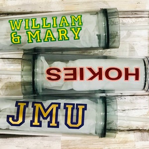 Custom & Personalized Acrylic Tumblers Girls Trip College Grad Gift Graduation Gift image 1