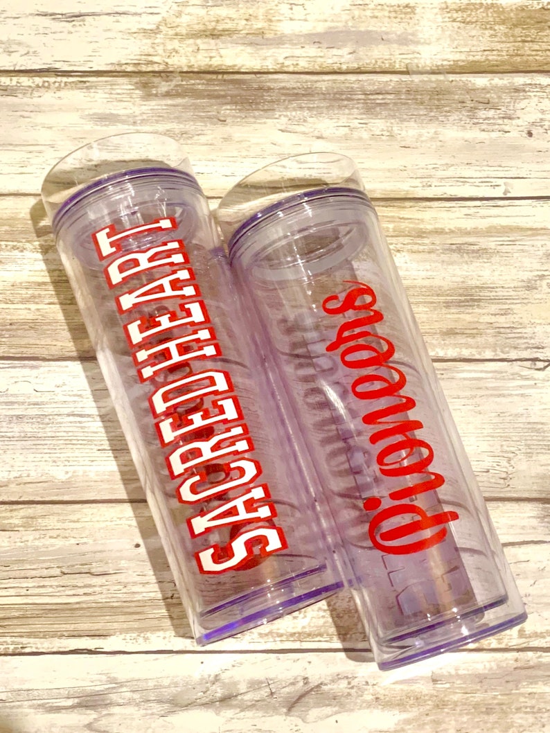 Custom & Personalized Acrylic Tumblers Girls Trip College Grad Gift Graduation Gift image 3