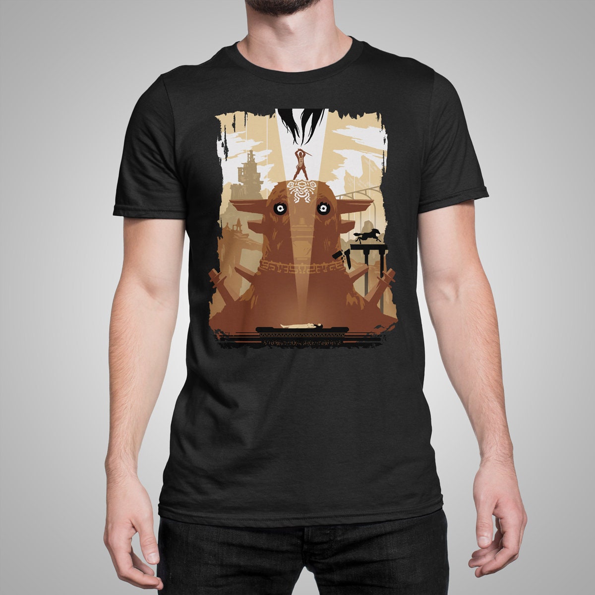 Shadow of the Colossus T Shirt - Shadow of the Colossus Poster