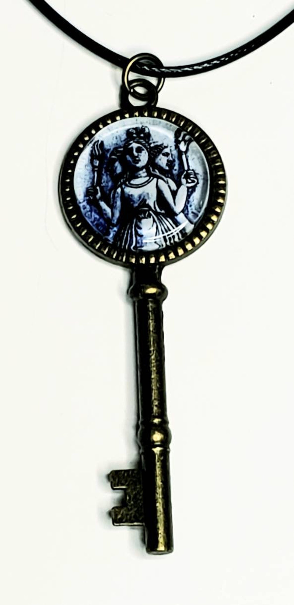 Hekate Key Necklace Etsy