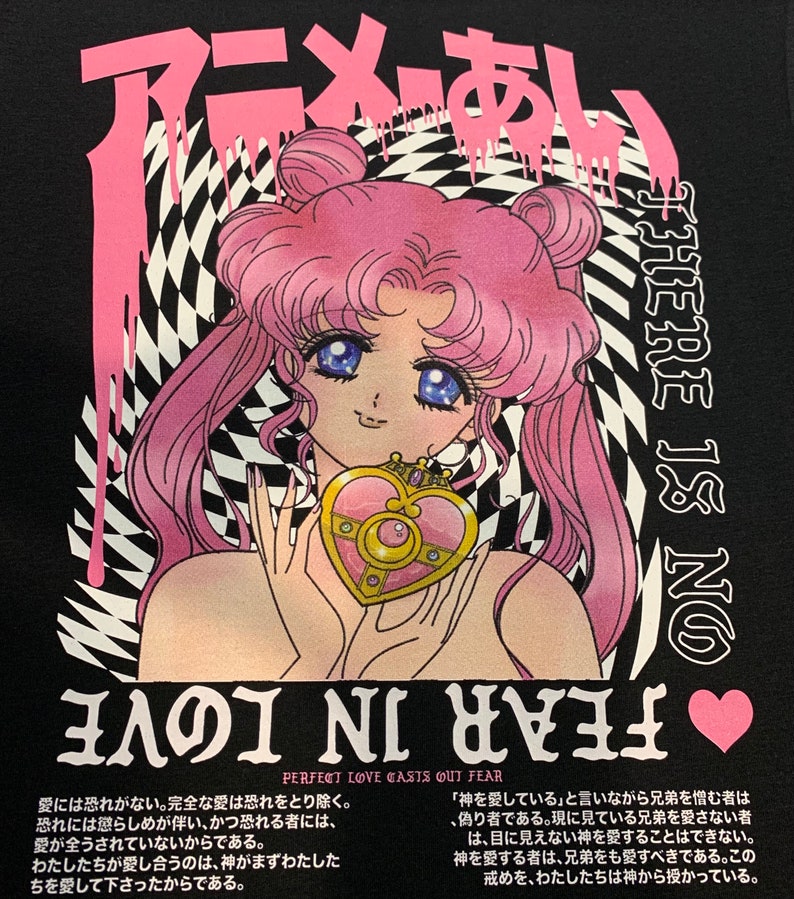 Anime Shirt Anime Clothing MAGICAL GIRL Shirt 90s Anime Shirt 90s Anime Aesthetic Vintage Anime Tee Vintage anime shirt vintage anime tshirt