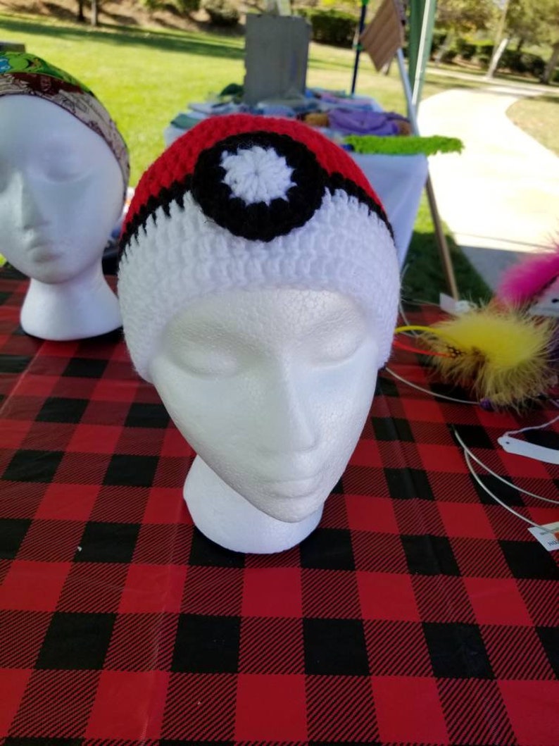 Pok\u00e9mon Crocheted Hat