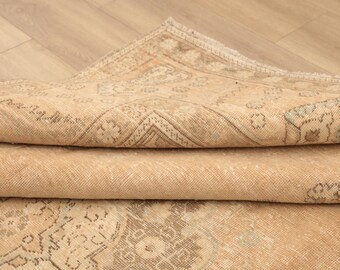 oversized rug , turkish rug , oushak rug , large size rug , saloon rug , floral rug , turkey rug , 8.1 x 11.2 ft., oriental rug , RK 14406