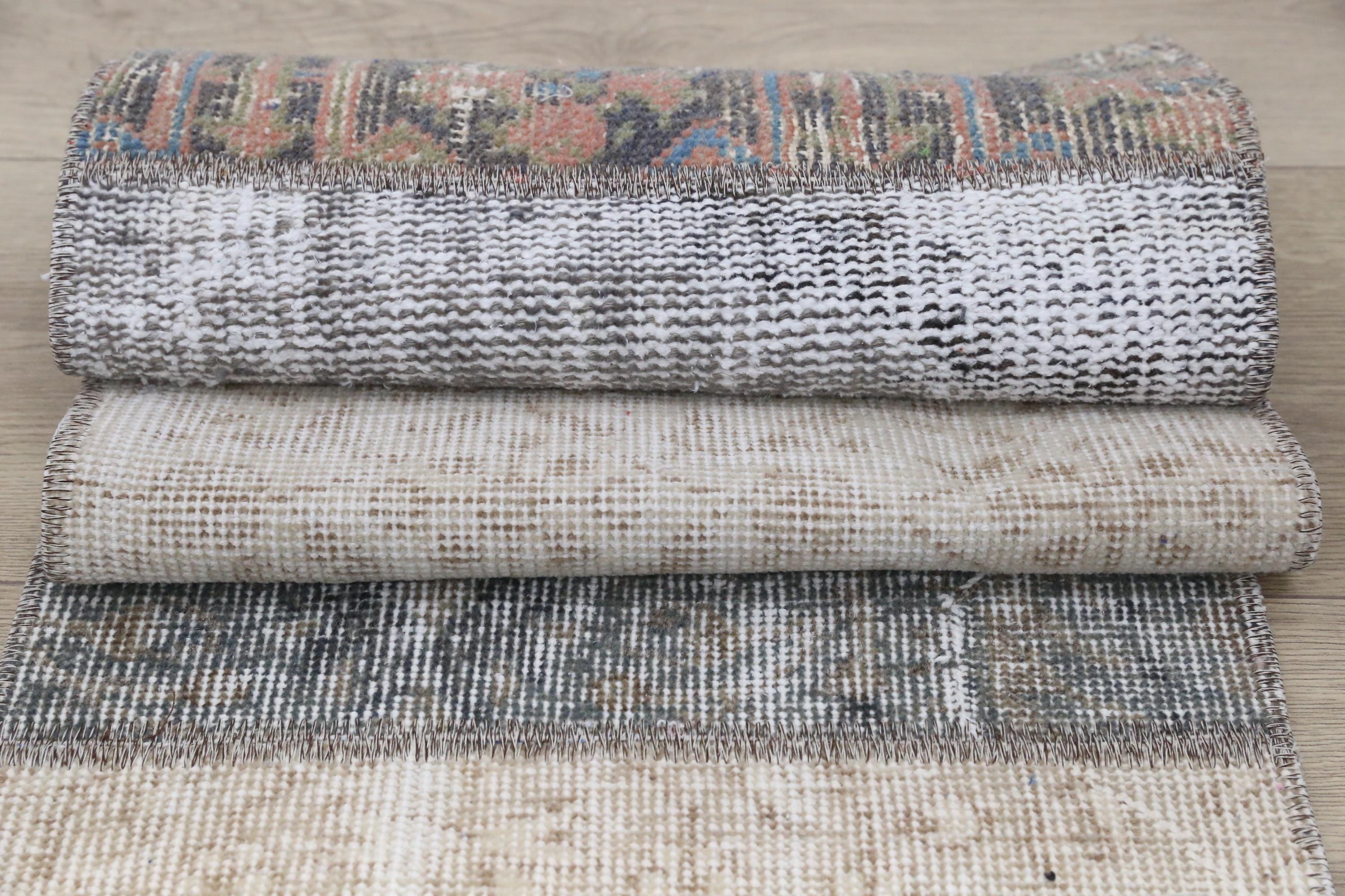 エクレクティックラグ、トルコ風ボヘミアンラグ、ヴィンテージランナー