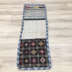 Ponnie saddle sack, Travel saddlebag, Vintage horse bag, Kilim saddle bag, Ethnic bag, Sustainable bag, Turkish rug, 1.7x4.9 ft, RK 14263