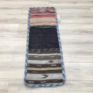 Saddle bag for horse, Blanket saddle pad, Ethnic bag, Turkish vintage rug, Multipurpose bag, Kilim camel saddle, 1.7x4.8 ft, RK 14250