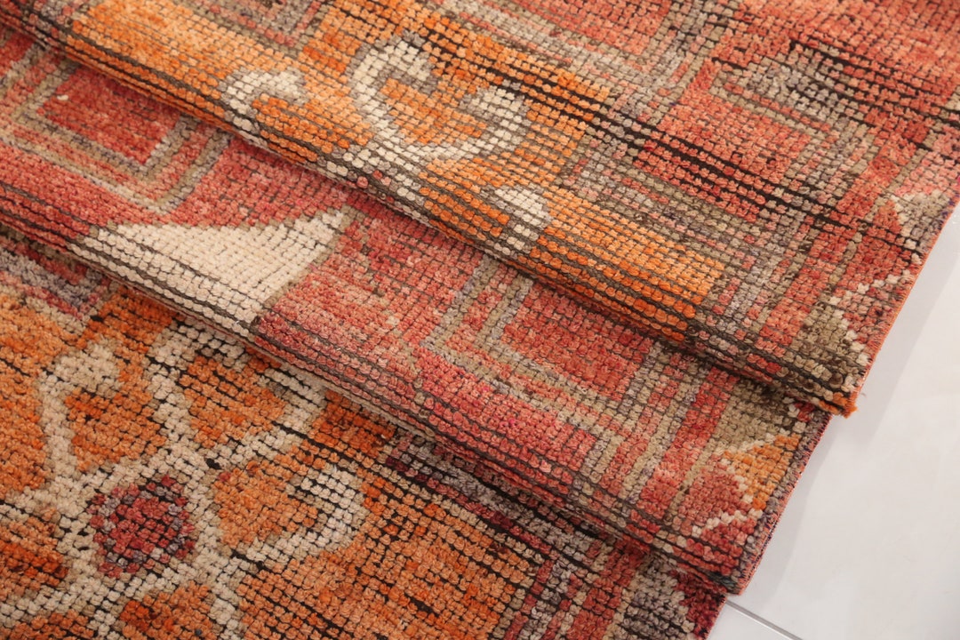 Nomadic Rug Runner, Washable Rug, Vintage Herki, Dining Runner, Ethnic ...
