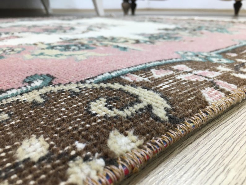 rugs for livingroom, kitchen rug, turkish rug, vintage rug, wool rug, ethnic rug, antique rug, anatolian rug, rugs, 3.8 x 7 ft, RK 10857 image 8