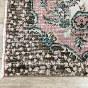 rugs for livingroom, kitchen rug, turkish rug, vintage rug, wool rug, ethnic rug, antique rug, anatolian rug, rugs, 3.8 x 7 ft, RK 10857 image 9
