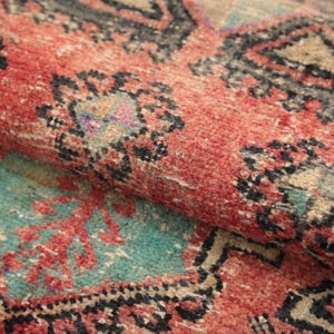 Antique turkish rug, Hand knotted rug, Authentic rug, Decorative rug, Cozy rug, Natural fiber rug, Vintage rug, 2.6 x 3.7 ft, RK 14014