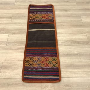 Decorative bag, Saddle bag, Camel bag, Sustainable rug, Vintage rug, Handmade kilim shoulder bag, Area rug, Camel rug, 1.6x5 ft, RK 14130
